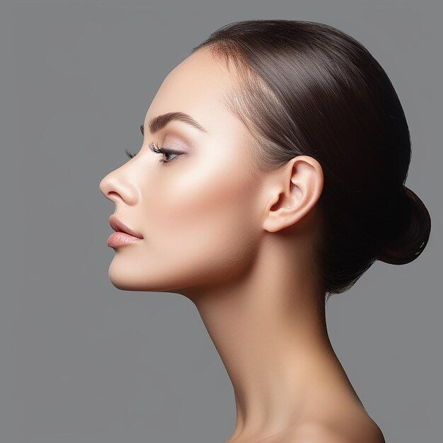 Perfect geometrical line framing concept for artistic luxury presentation